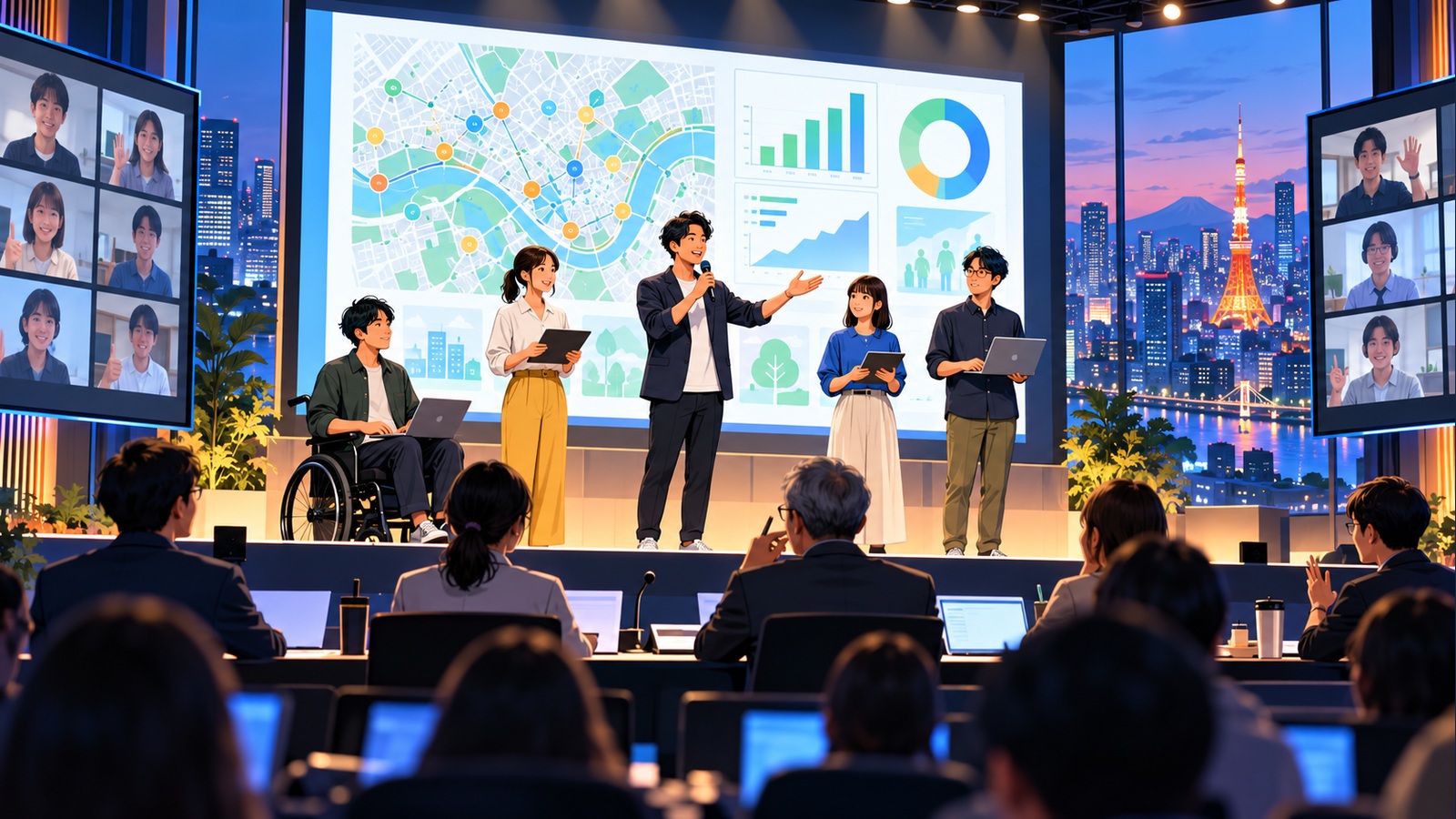 都知事杯オープンデータ・ハッカソン2026 Final Stageをオンライン配信　10月17日に24提案が登場