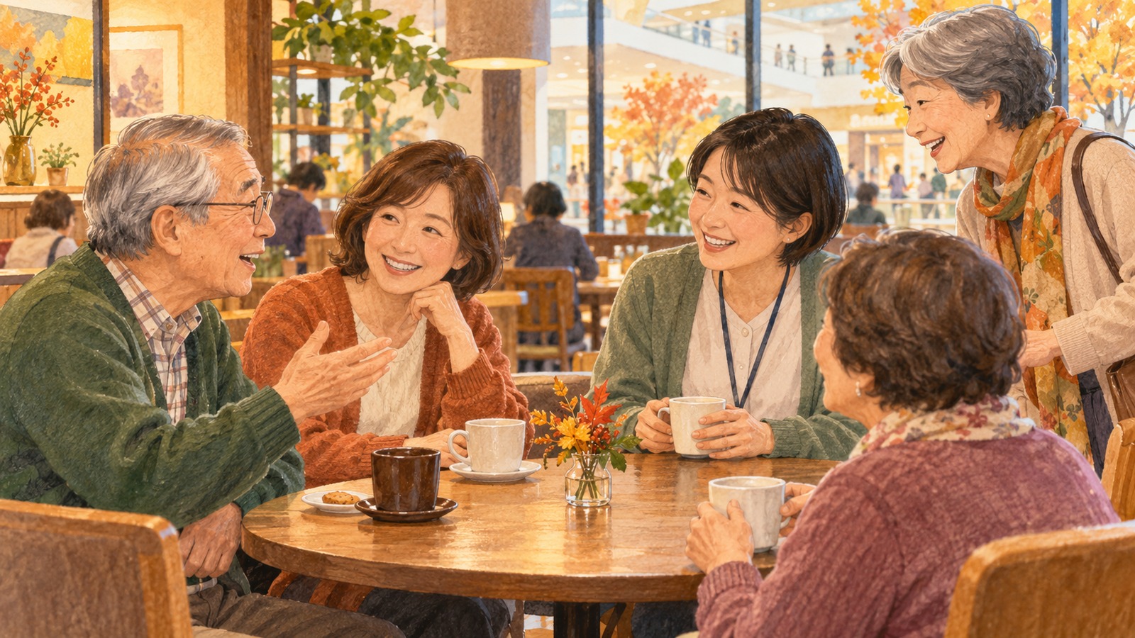 【日の出町】認知症の相談・交流「ひのでカフェ」10月22日にイオンモール日の出で開催