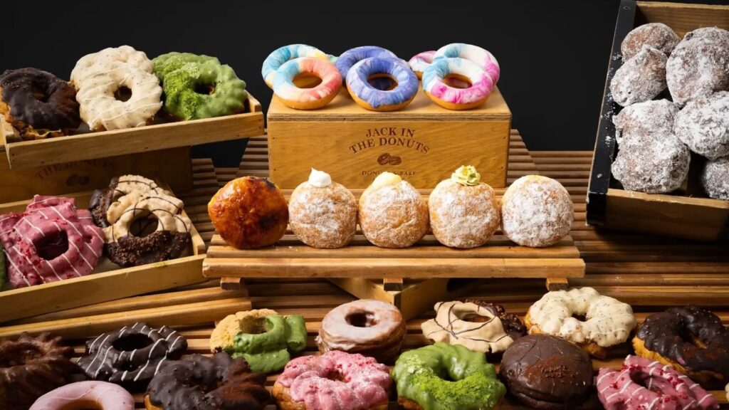 Halloween and autumn doughnuts at Keio Department Store Shinjuku